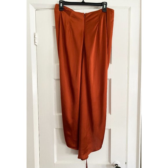 Dion Lee Gathered Front Satin Skirt, size 12AUS, size 8US - Picture 9 of 13